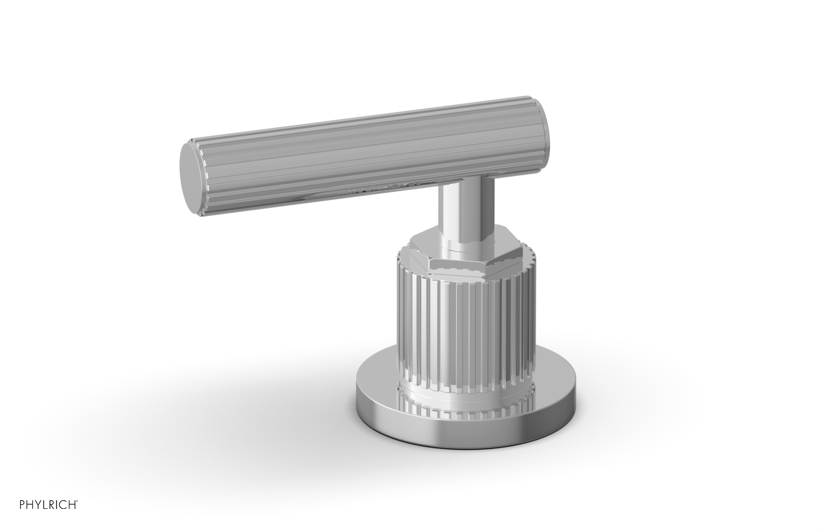 DUSTRIE - Volume Control/Diverter Trim - Lever Handle - Grooved 370-36