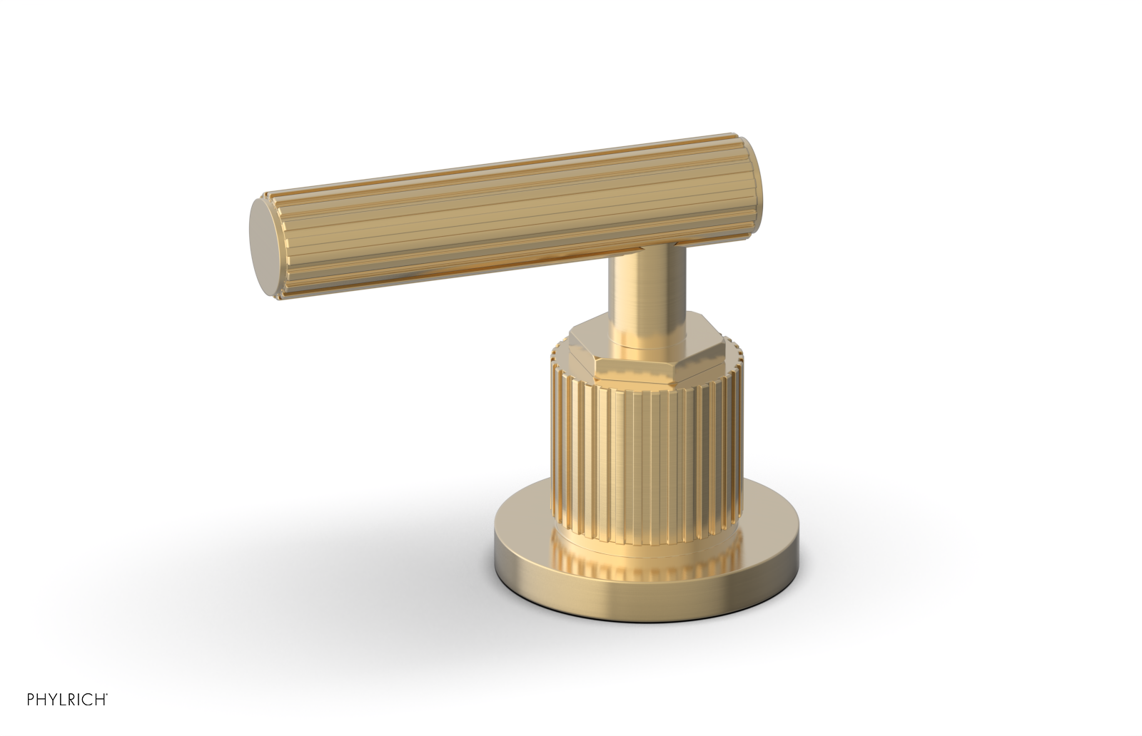 DUSTRIE - Volume Control/Diverter Trim - Lever Handle - Grooved 370-36