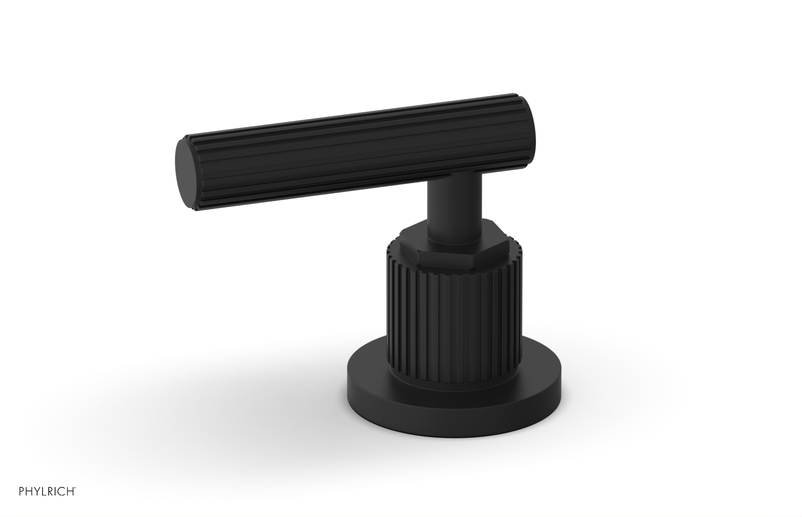 DUSTRIE - Volume Control/Diverter Trim - Lever Handle - Grooved 370-36