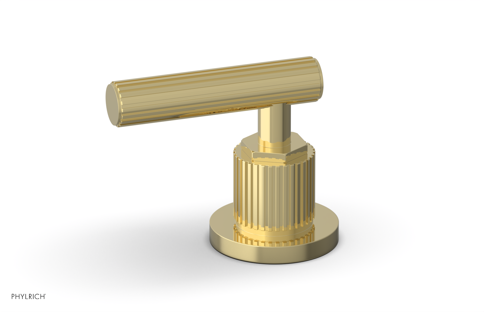 DUSTRIE - Volume Control/Diverter Trim - Lever Handle - Grooved 370-36