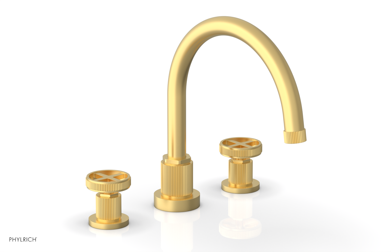 DUSTRIE - Deck Tub Set - Cross Handles - Grooved 370-40
