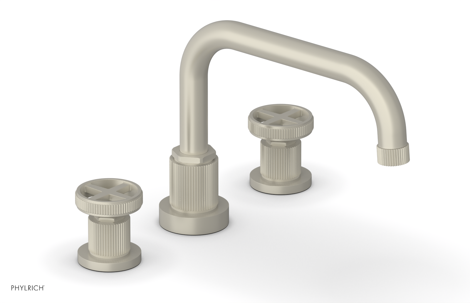 DUSTRIE - Deck Tub Set - Cross Handles - Grooved 370-42