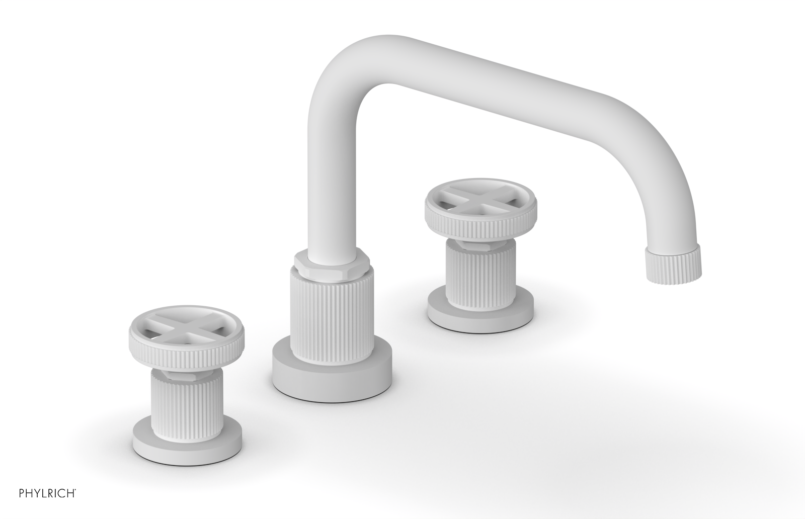 DUSTRIE - Deck Tub Set - Cross Handles - Grooved 370-42