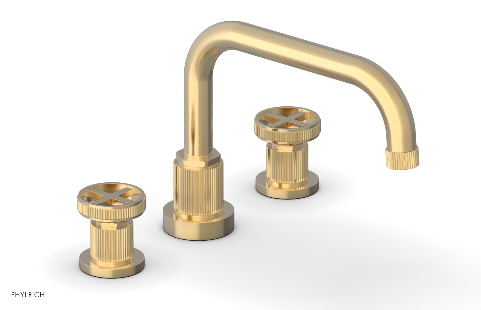 DUSTRIE - Deck Tub Set - Cross Handles - Grooved 370-42