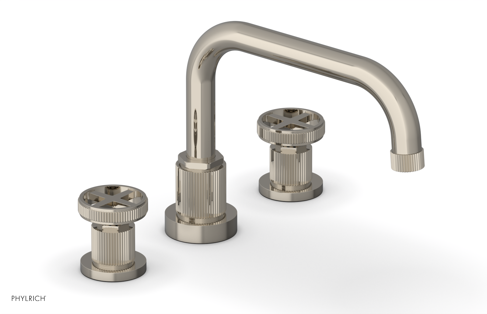 DUSTRIE - Deck Tub Set - Cross Handles - Grooved 370-42