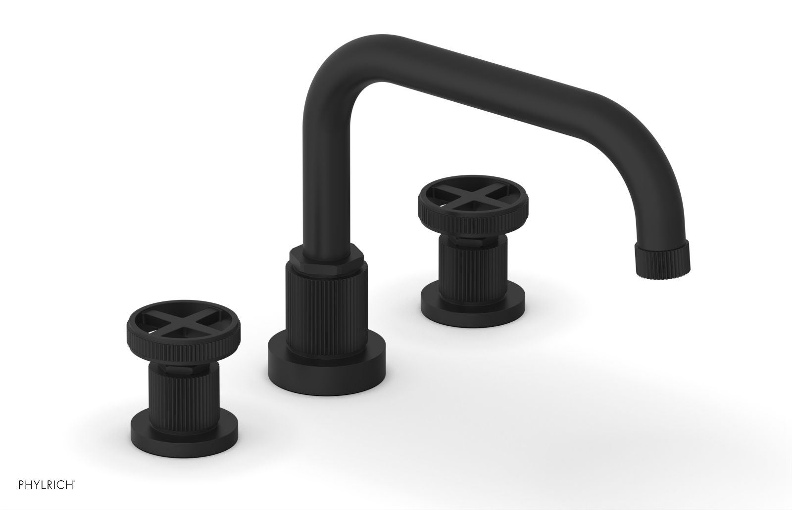 DUSTRIE - Deck Tub Set - Cross Handles - Grooved 370-42