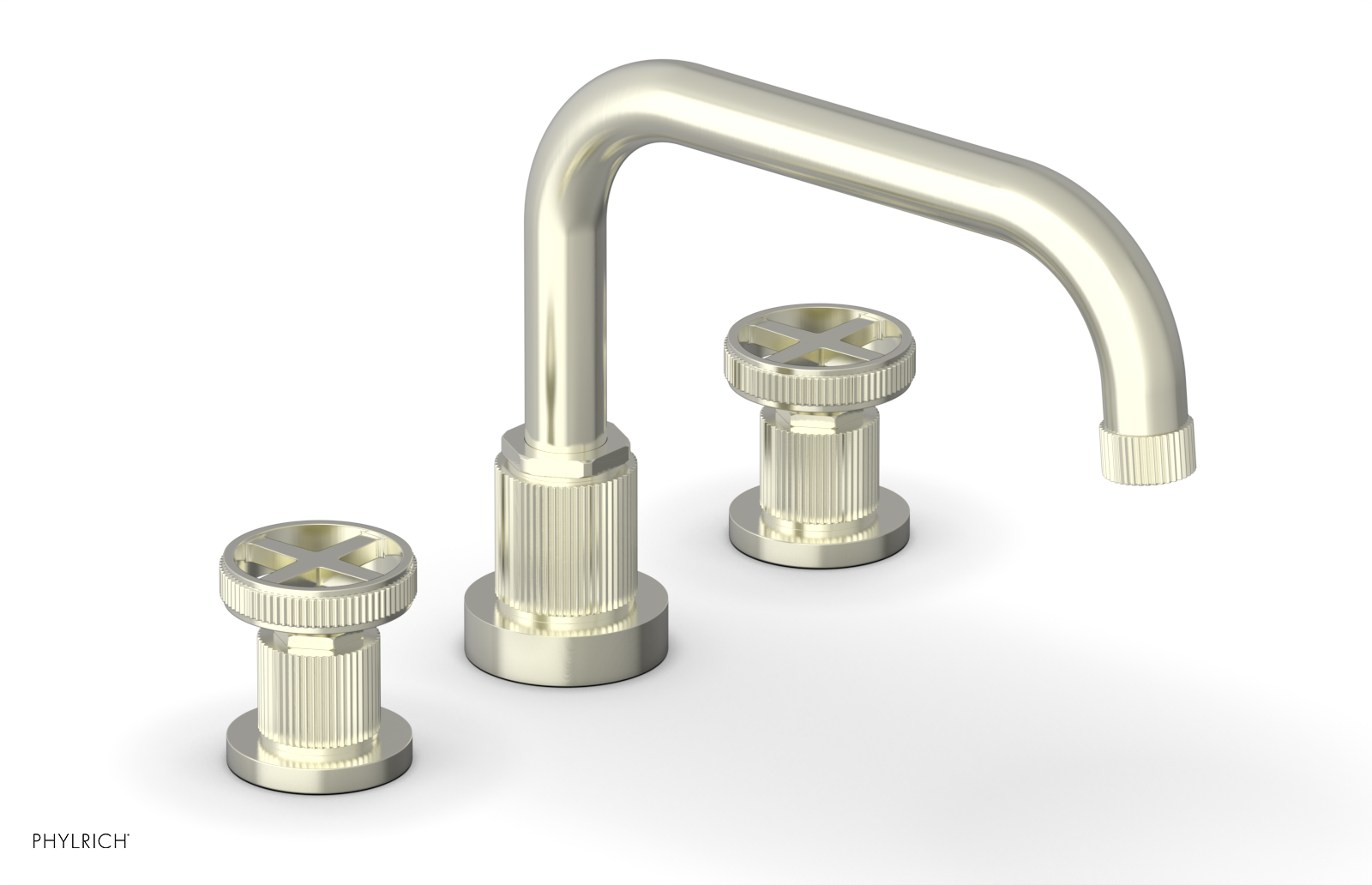 DUSTRIE - Deck Tub Set - Cross Handles - Grooved 370-42