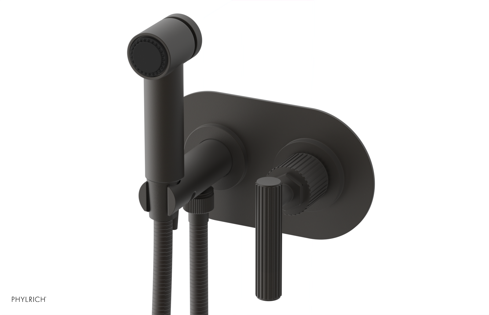 DUSTRIE - Wall Mounted Bidet - Lever Handle - Grooved 370-63