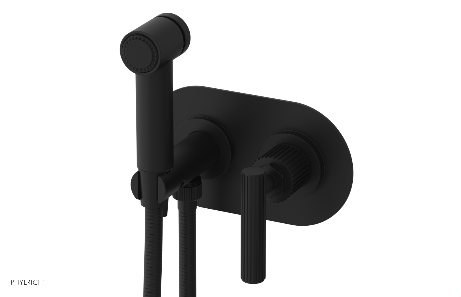 DUSTRIE - Wall Mounted Bidet - Lever Handle - Grooved 370-63