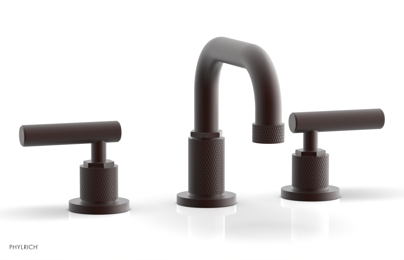 DUSTRIE Widespread Faucet - Lever Handle - Knurled 371-04