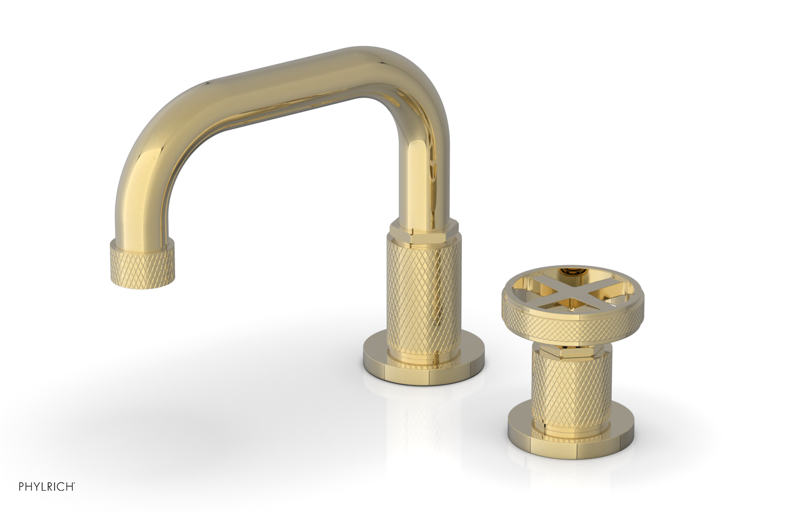 DUSTRIE Single Handle Faucet - Low Spout - Cross Handle 371-07