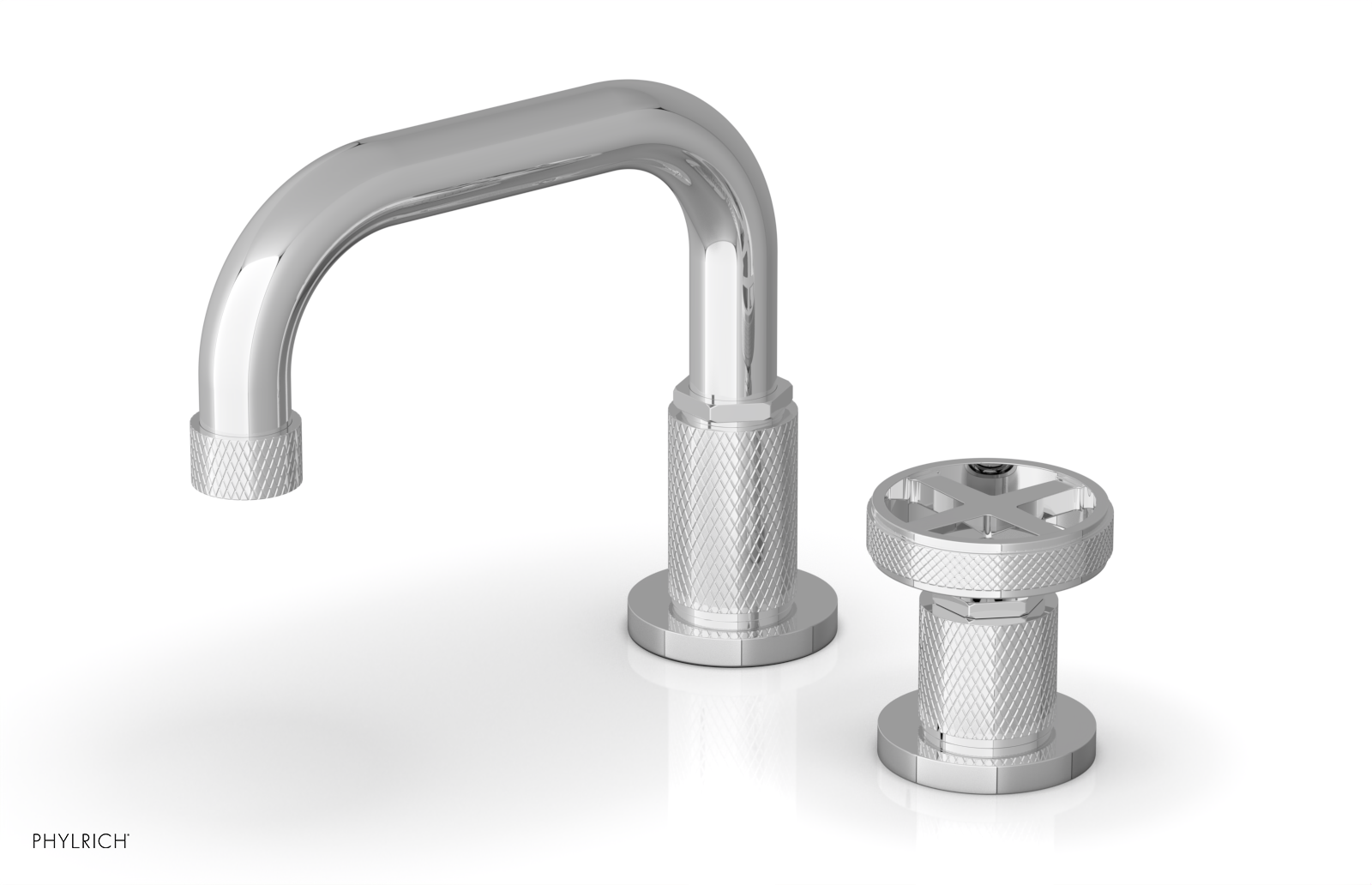 DUSTRIE Single Handle Faucet - Low Spout - Cross Handle 371-07