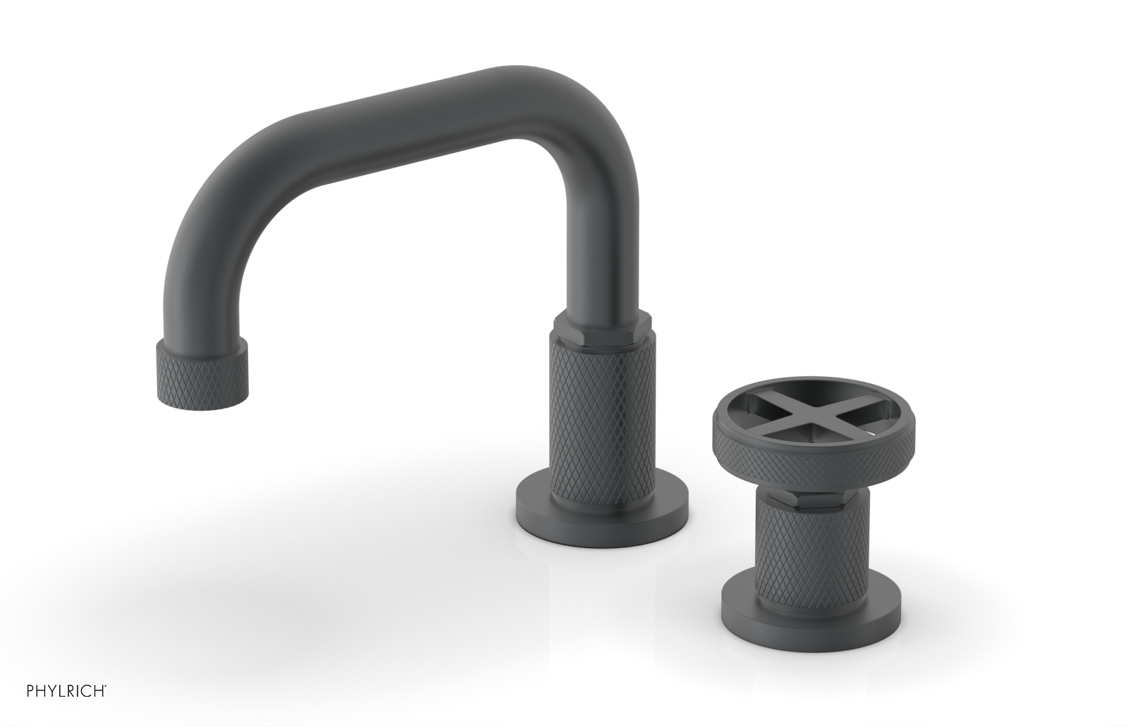 DUSTRIE Single Handle Faucet - Low Spout - Cross Handle 371-07
