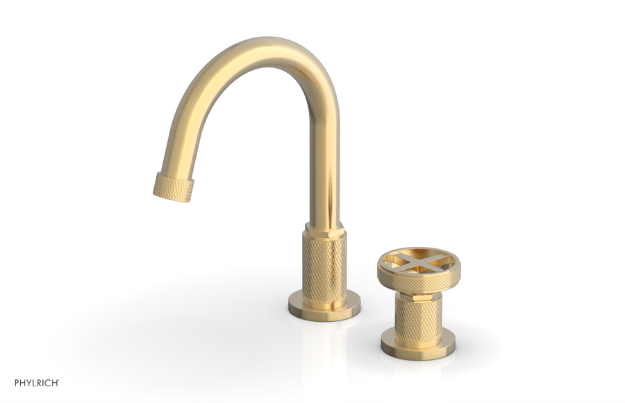 DUSTRIE Single Handle Faucet - High Spout - Cross Handle 371-09