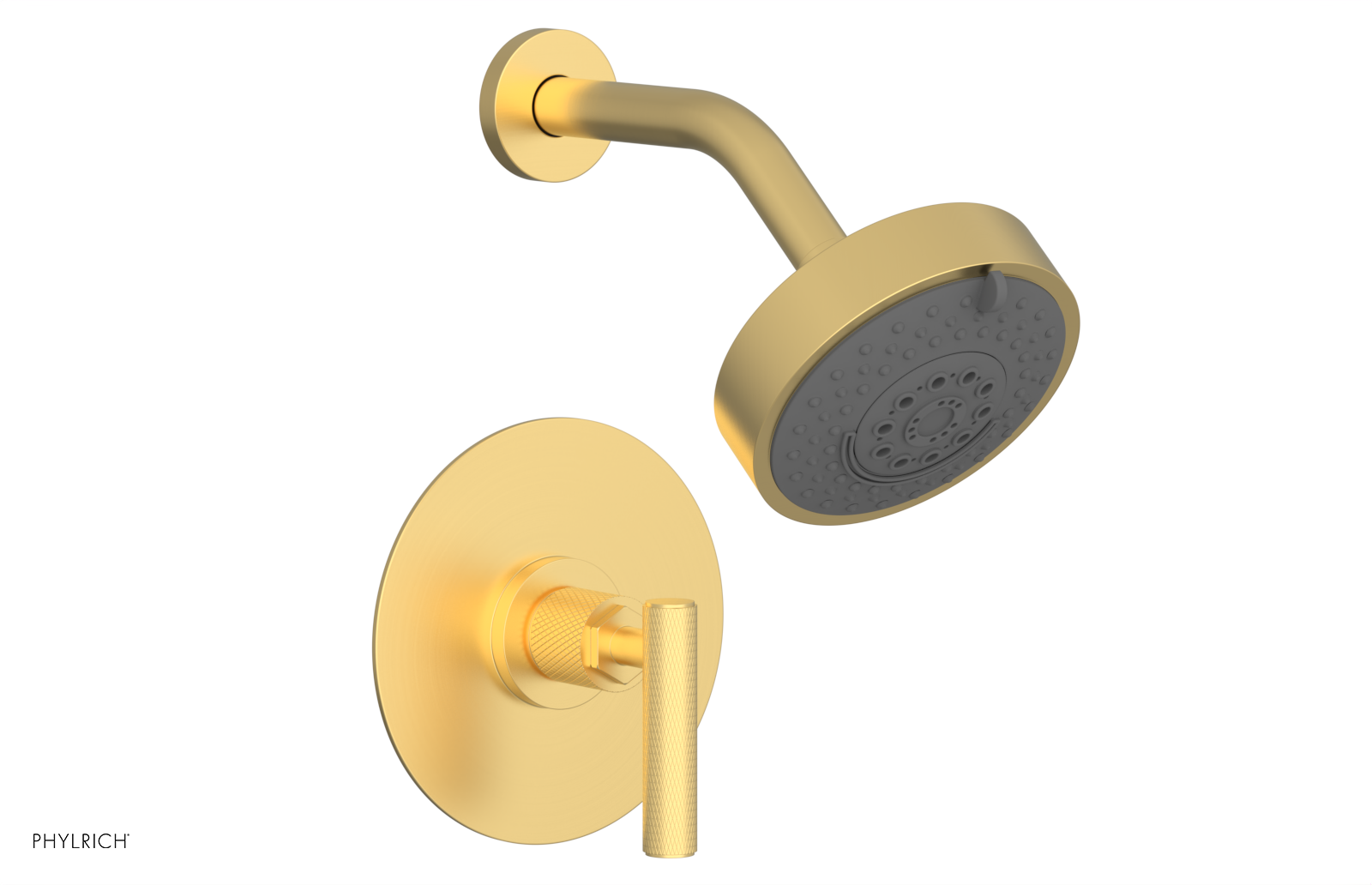 DUSTRIE - Pressure Balance Shower Set - Lever Handle - Knurled 371-22