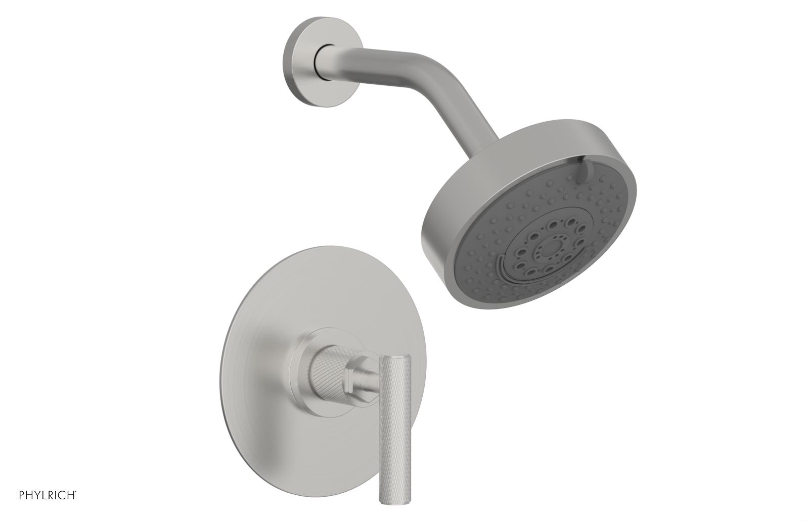 DUSTRIE - Pressure Balance Shower Set - Lever Handle - Knurled 371-22