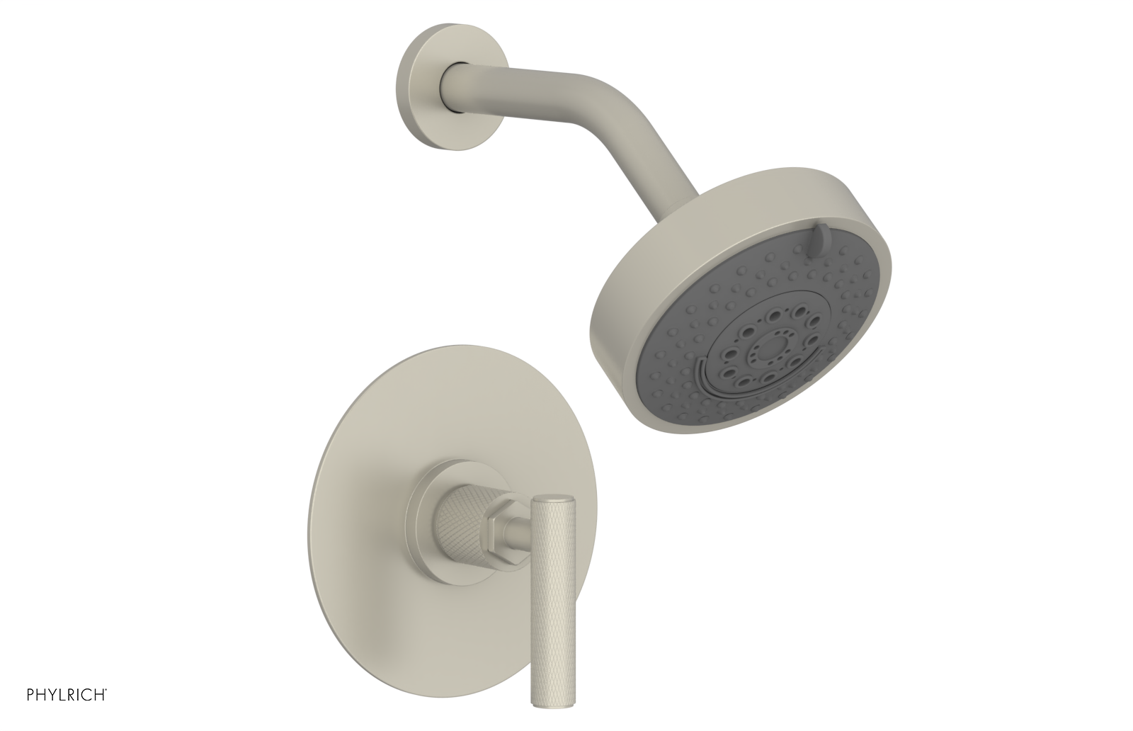 DUSTRIE - Pressure Balance Shower Set - Lever Handle - Knurled 371-22