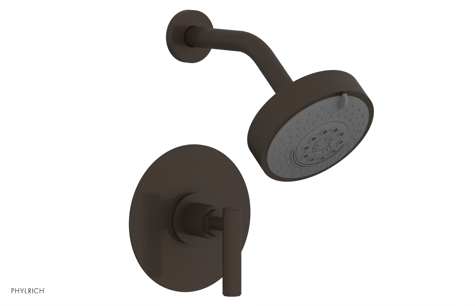 DUSTRIE - Pressure Balance Shower Set - Lever Handle - Knurled 371-22