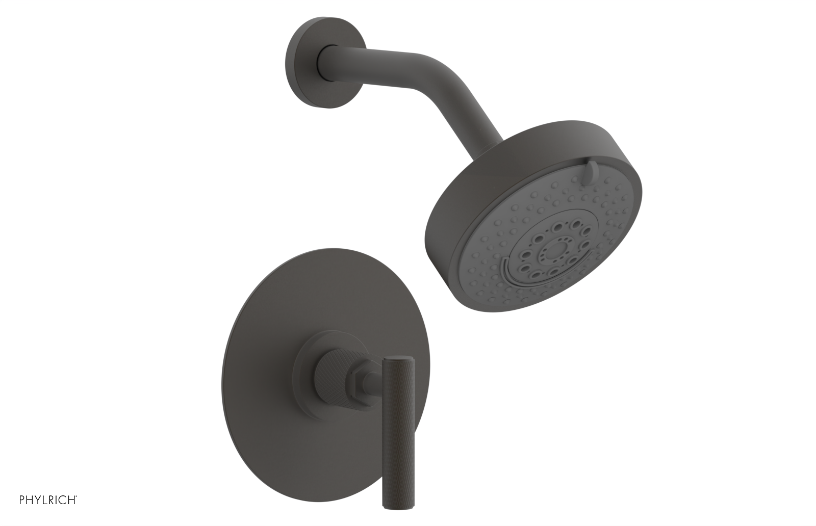 DUSTRIE - Pressure Balance Shower Set - Lever Handle - Knurled 371-22