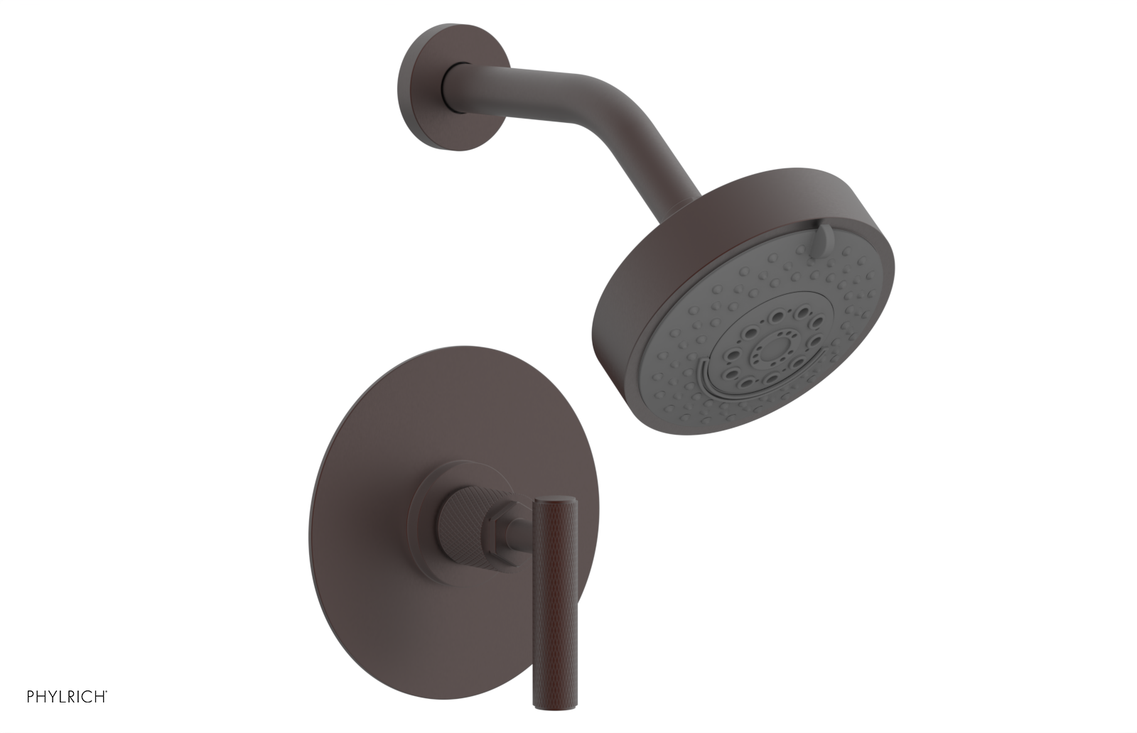 DUSTRIE - Pressure Balance Shower Set - Lever Handle - Knurled 371-22
