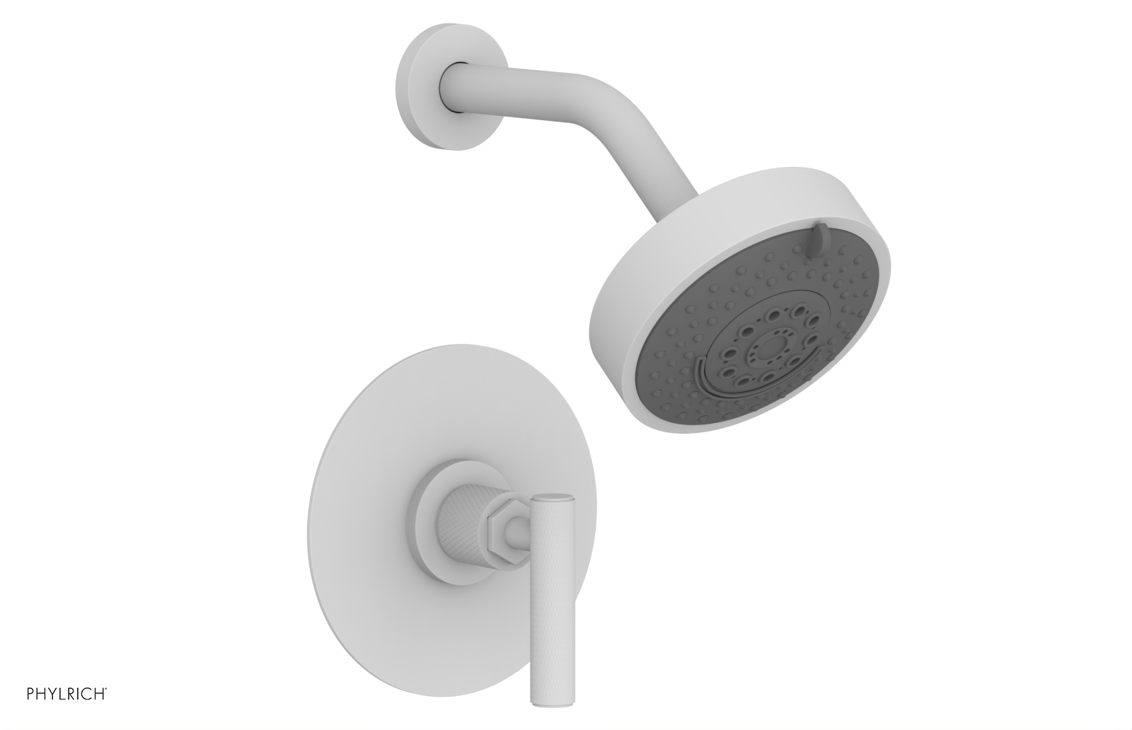 DUSTRIE - Pressure Balance Shower Set - Lever Handle - Knurled 371-22