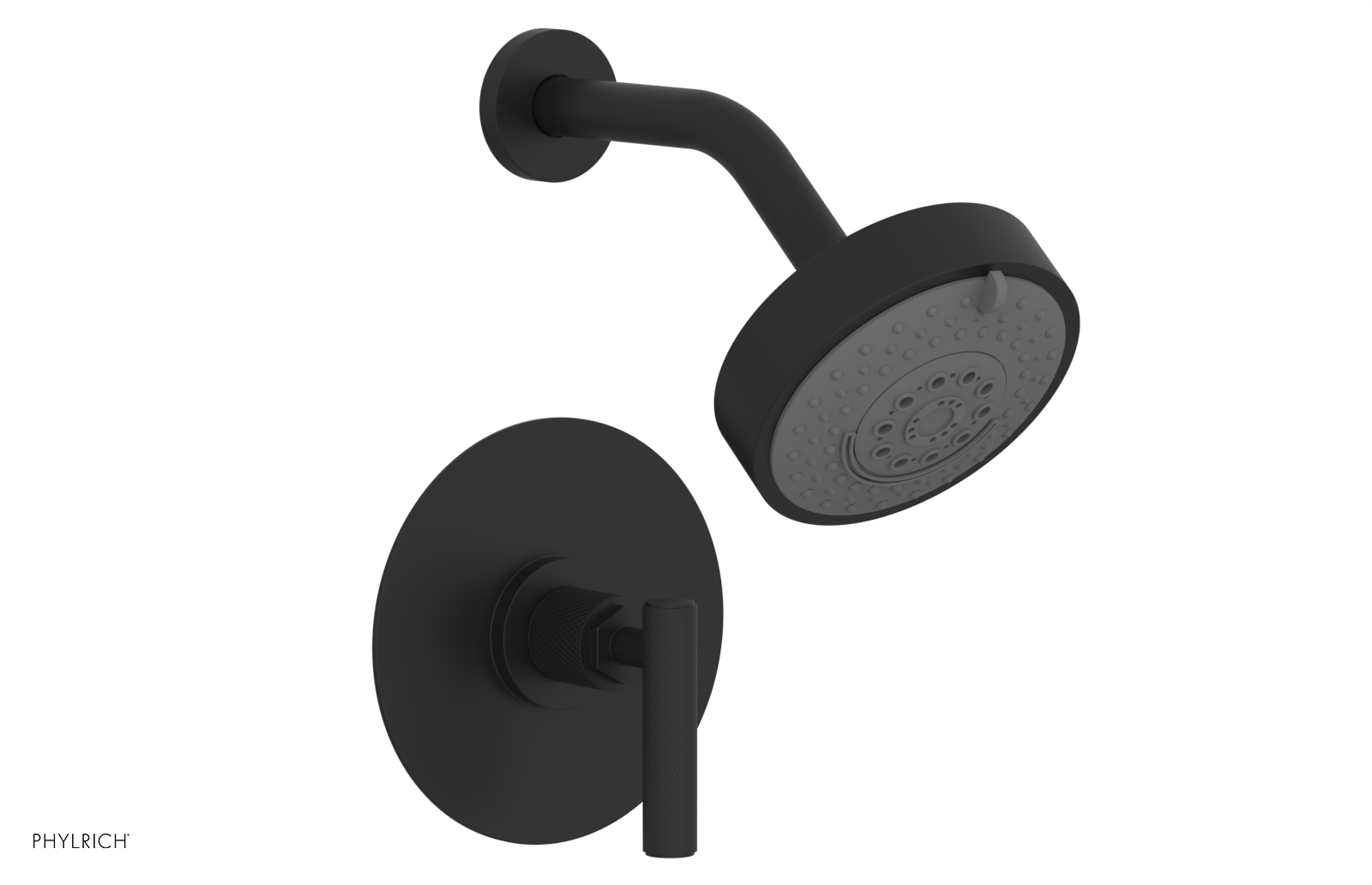 DUSTRIE - Pressure Balance Shower Set - Lever Handle - Knurled 371-22