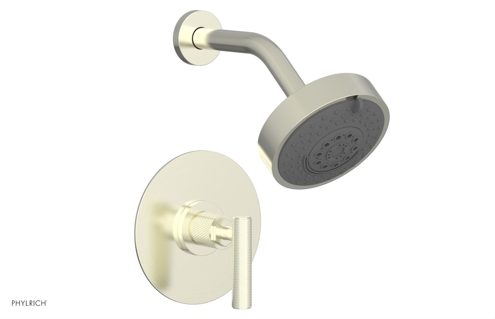 DUSTRIE - Pressure Balance Shower Set - Lever Handle - Knurled 371-22