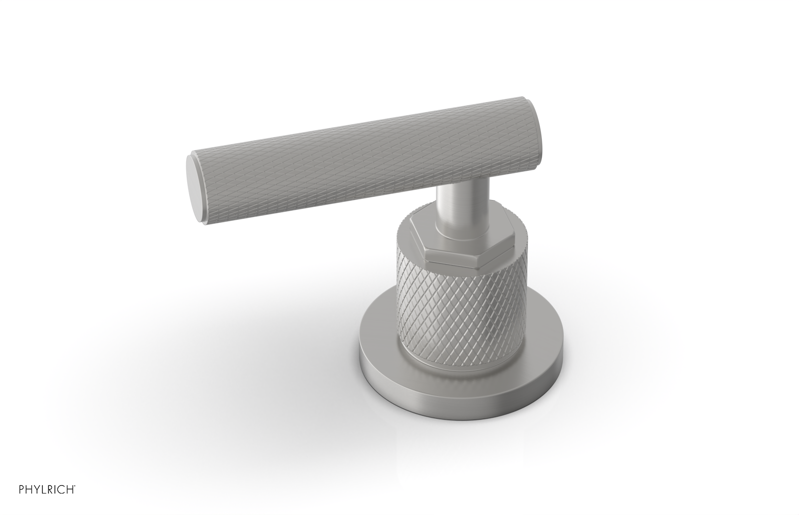 DUSTRIE - Volume Control/Diverter Trim - Lever Handle - Knurled 371-36