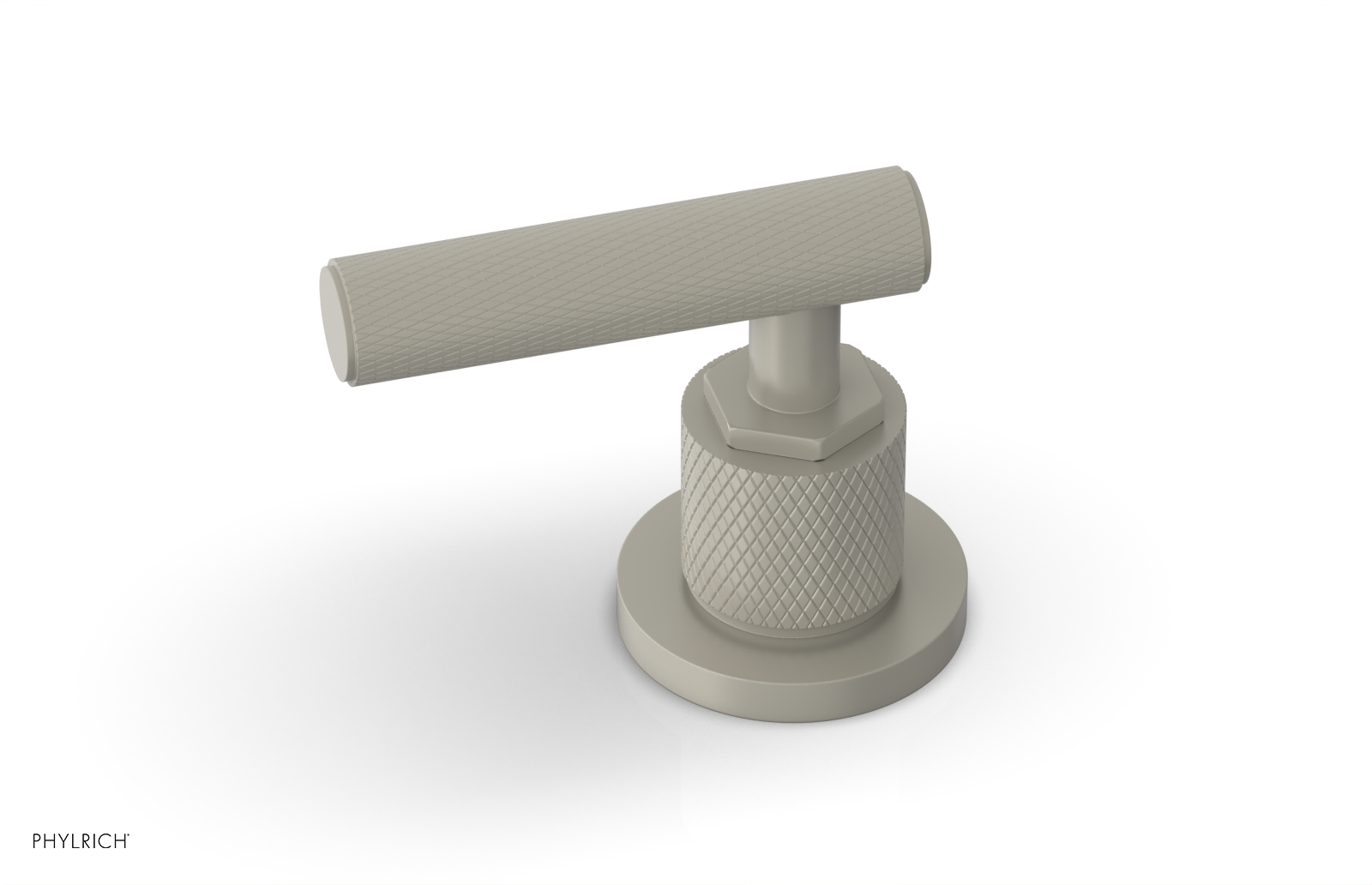 DUSTRIE - Volume Control/Diverter Trim - Lever Handle - Knurled 371-36