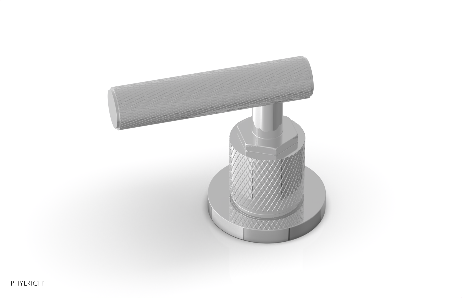 DUSTRIE - Volume Control/Diverter Trim - Lever Handle - Knurled 371-36