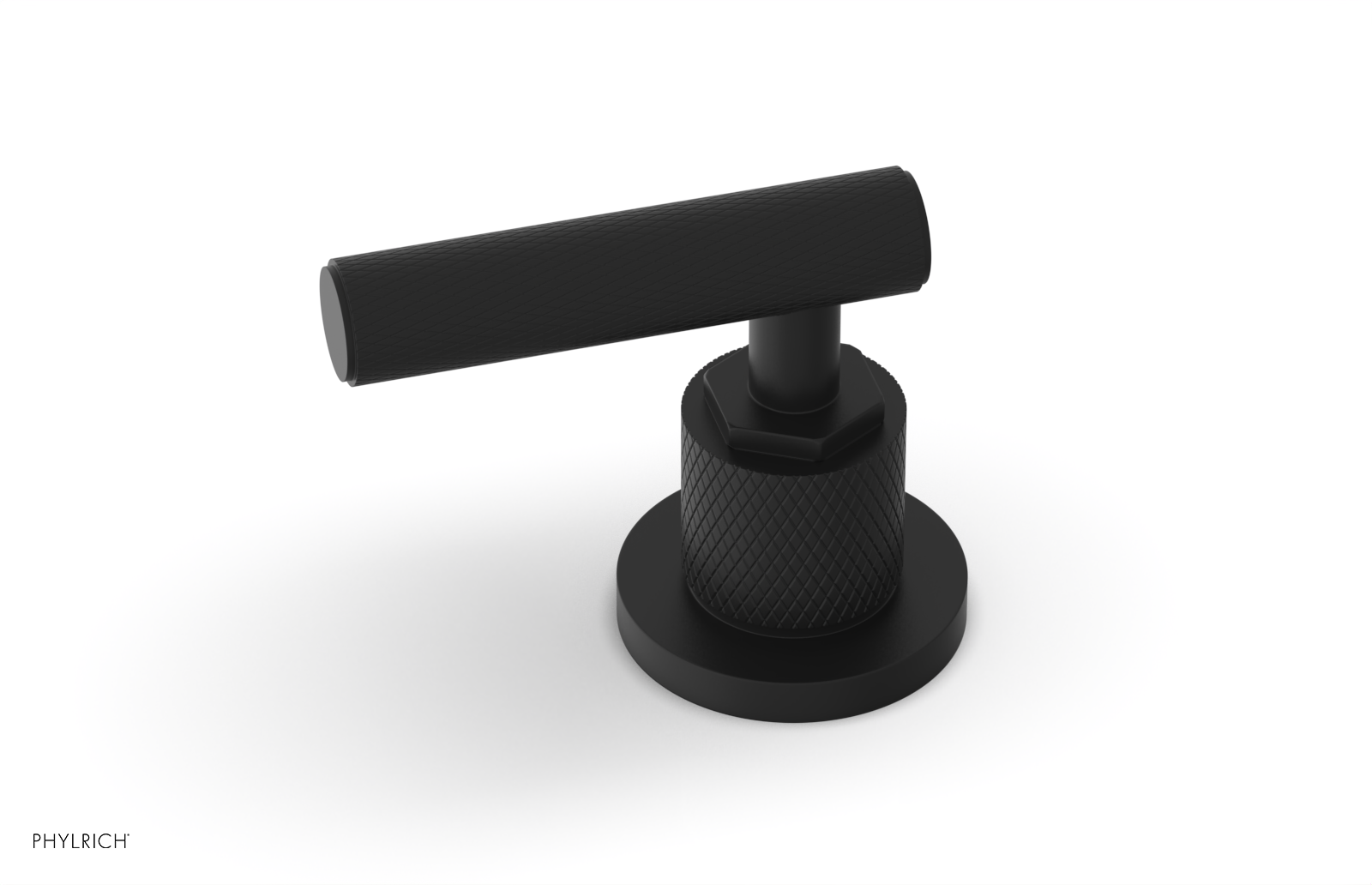 DUSTRIE - Volume Control/Diverter Trim - Lever Handle - Knurled 371-36