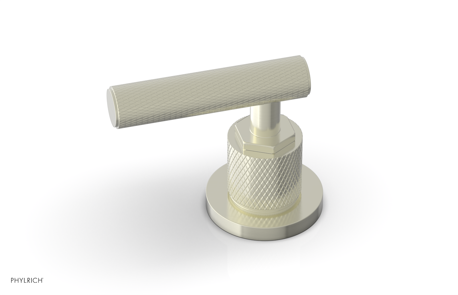 DUSTRIE - Volume Control/Diverter Trim - Lever Handle - Knurled 371-36