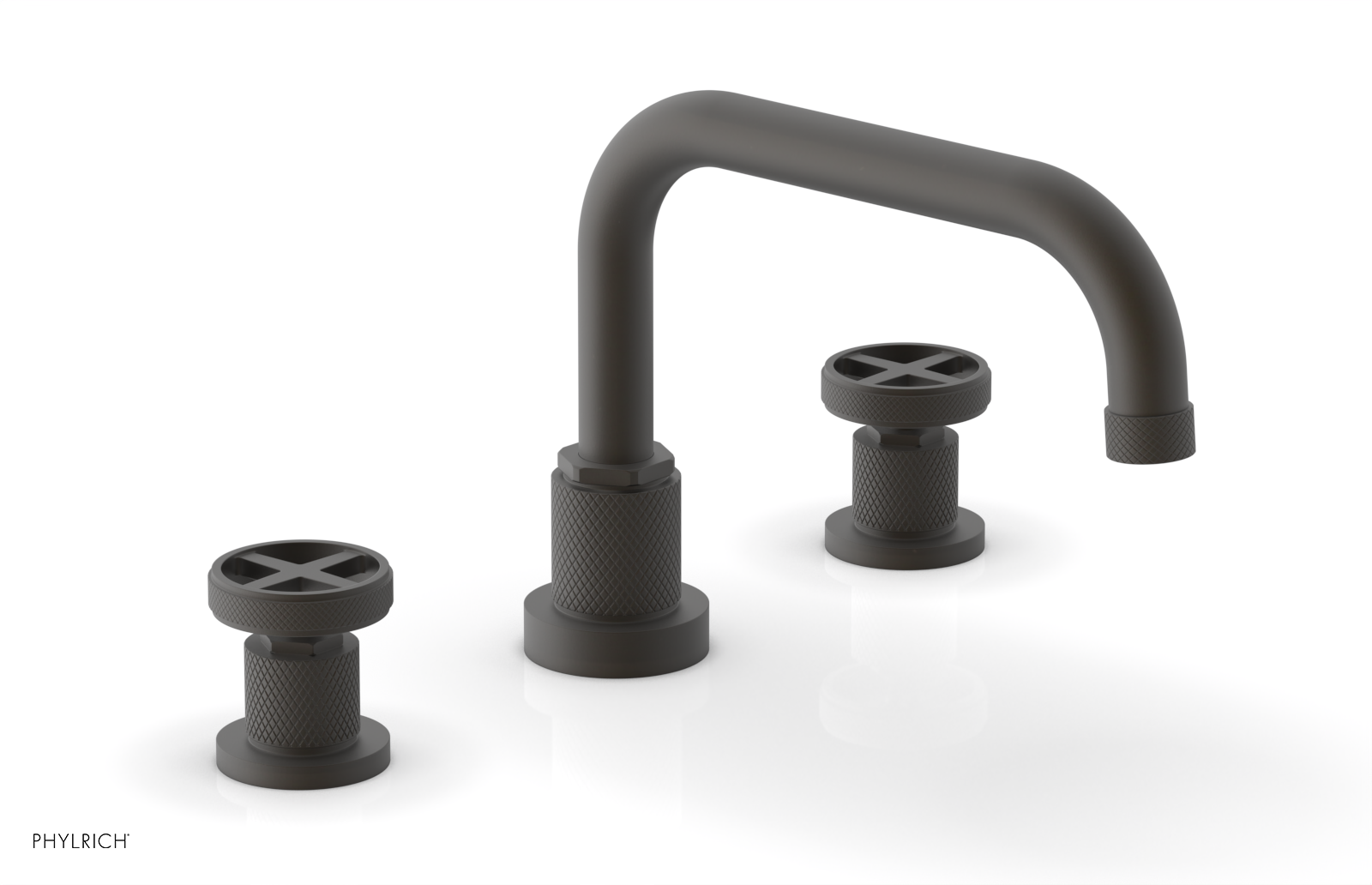 DUSTRIE - Deck Tub Set - Cross Handles - Knurled 371-42