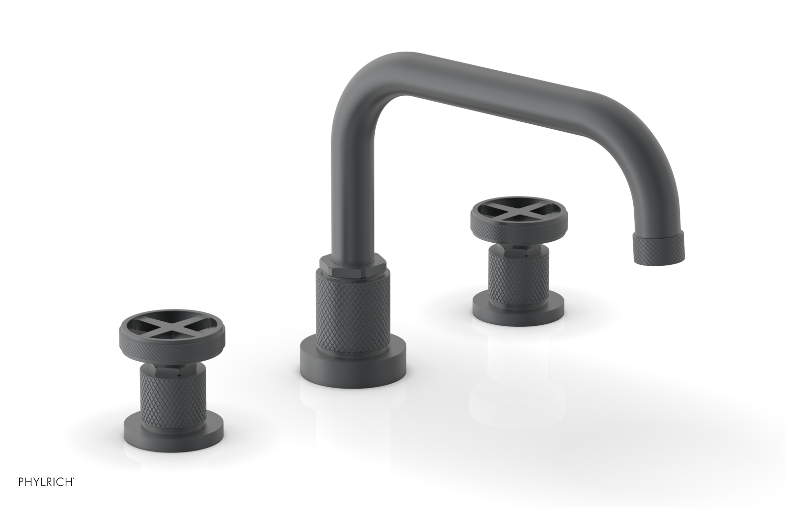 DUSTRIE - Deck Tub Set - Cross Handles - Knurled 371-42