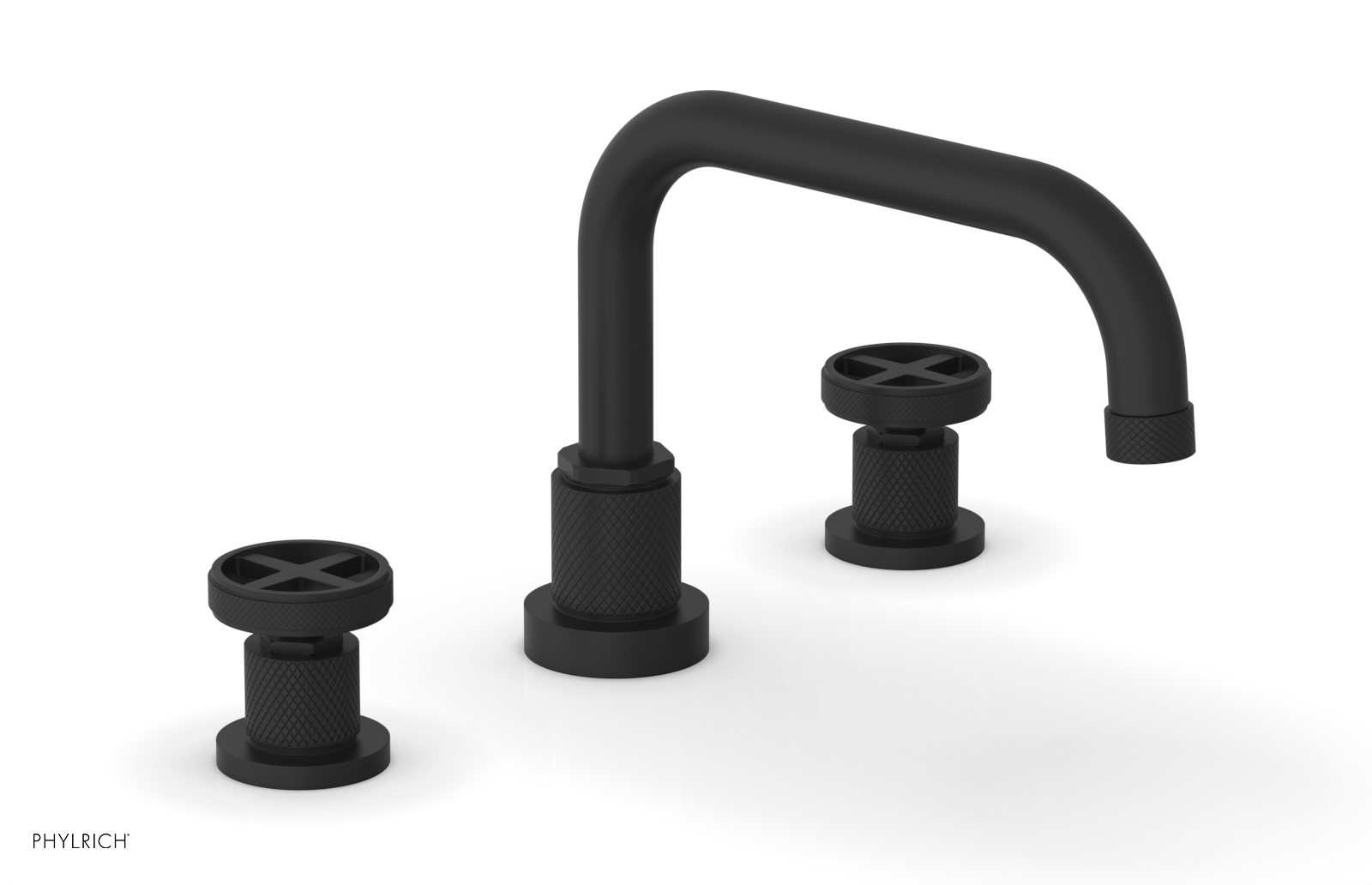 DUSTRIE - Deck Tub Set - Cross Handles - Knurled 371-42