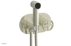 DUSTRIE - Wall Mounted Bidet - Cross Handle - Knurled 371-62
