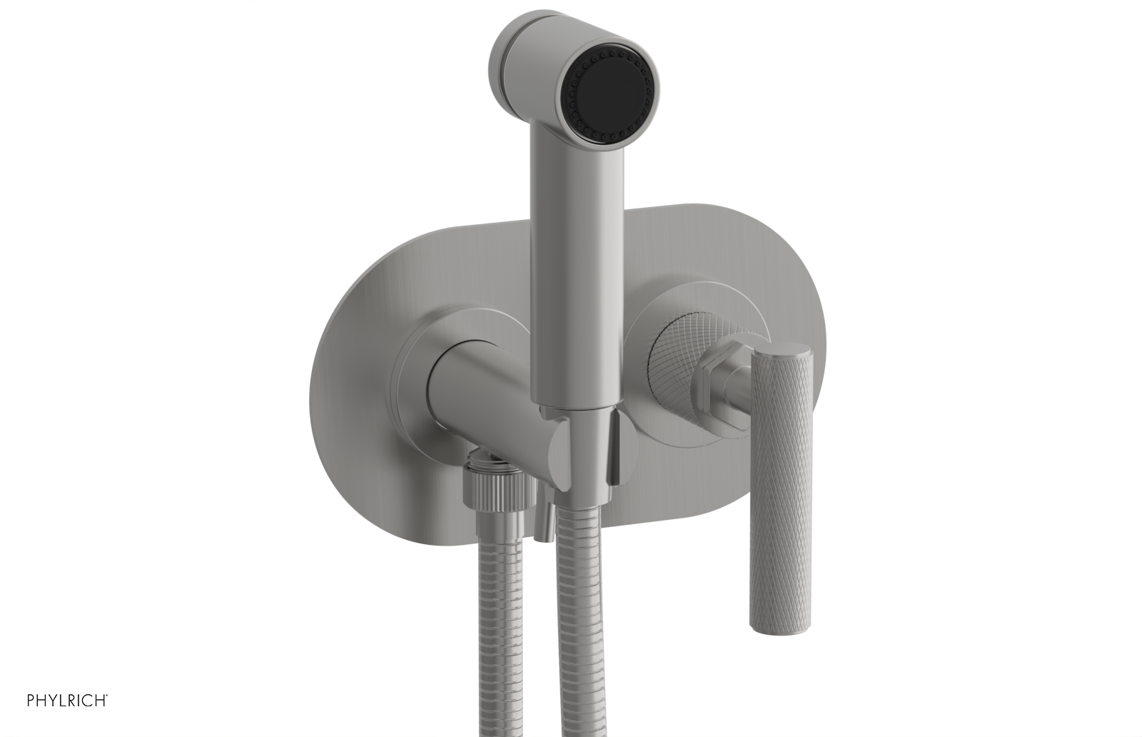 DUSTRIE - Wall Mounted Bidet - Lever Handle - Knurled 371-63