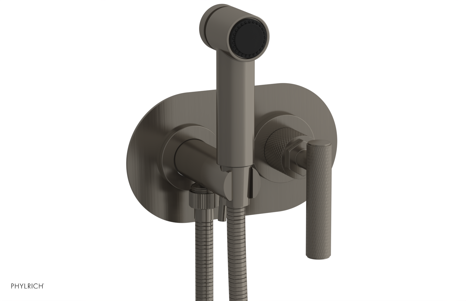 DUSTRIE - Wall Mounted Bidet - Lever Handle - Knurled 371-63
