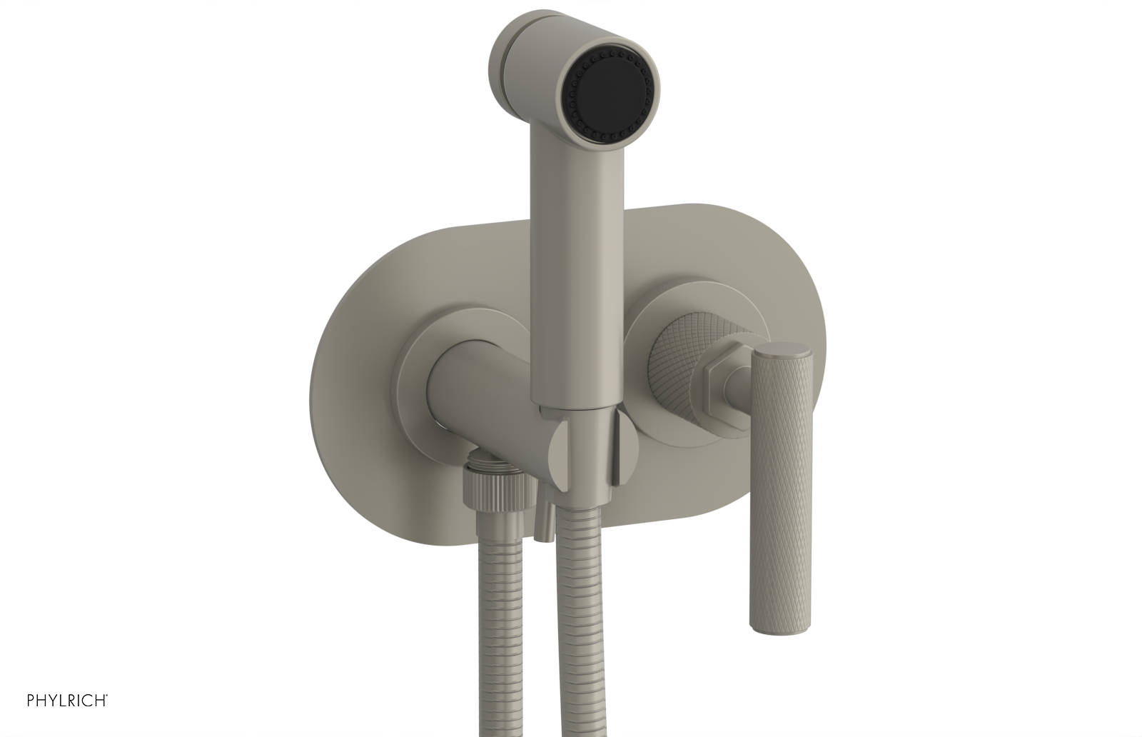 DUSTRIE - Wall Mounted Bidet - Lever Handle - Knurled 371-63