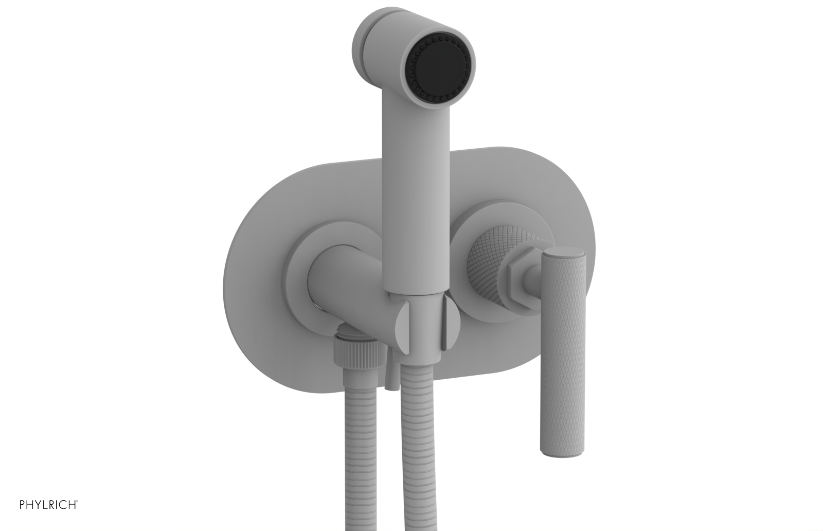 DUSTRIE - Wall Mounted Bidet - Lever Handle - Knurled 371-63