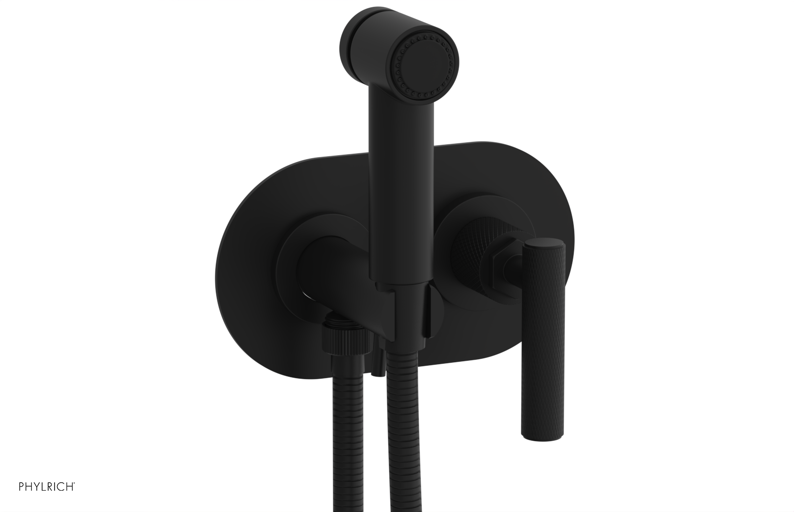 DUSTRIE - Wall Mounted Bidet - Lever Handle - Knurled 371-63