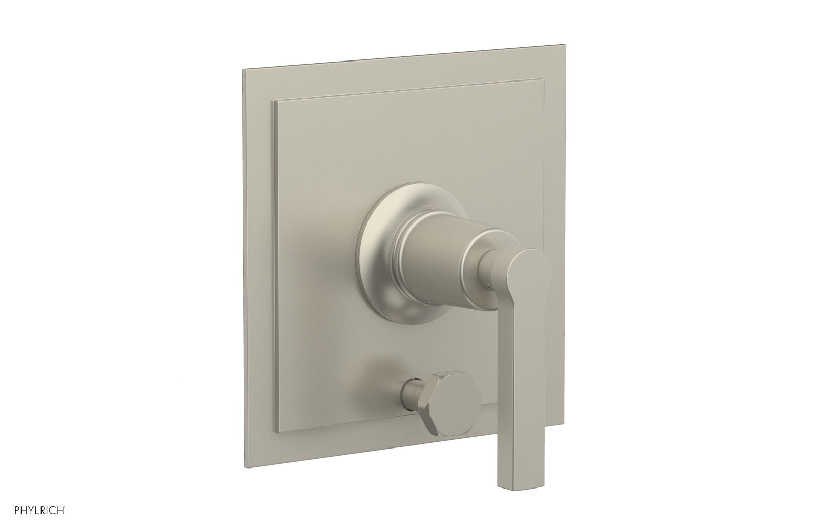 HEX MODERN Pressure Balance Shower Plate with Diverter and Handle Trim Set 4-102