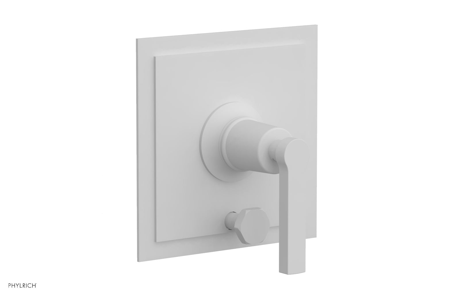 HEX MODERN Pressure Balance Shower Plate with Diverter and Handle Trim Set 4-102