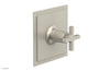 HEX MODERN Pressure Balance Shower Plate & Cross Handle Trim 4-103