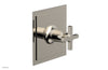 HEX MODERN Pressure Balance Shower Plate & Cross Handle Trim 4-103