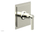 HEX MODERN Pressure Balance Shower Plate & Lever Handle Trim 4-104