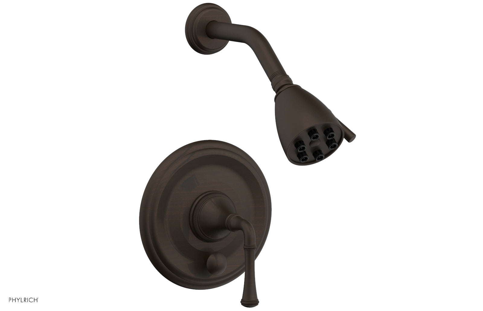 COINED Pressure Balance Shower and Diverter Set (Less Spout), Lever Handle 4-150