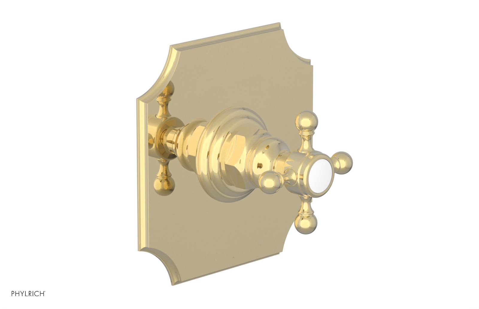 HENRI 1/2" Mini Thermostatic Shower Trim with Cross Handle 4-157