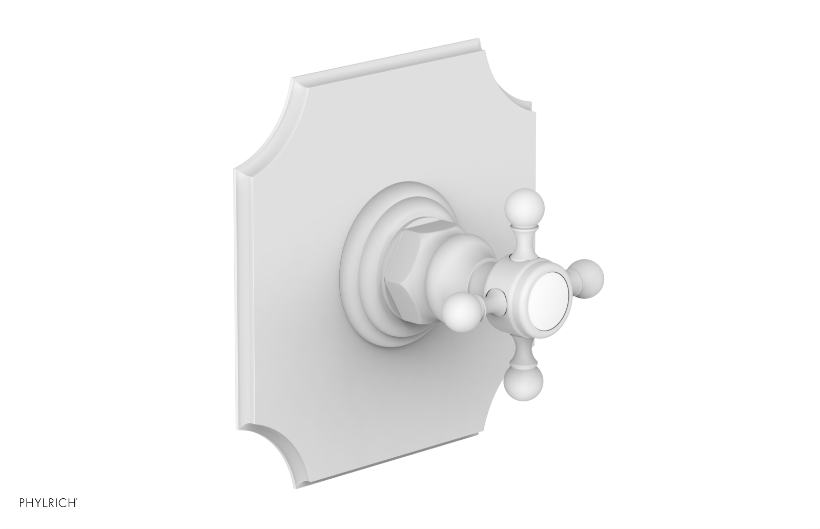 HENRI 1/2" Mini Thermostatic Shower Trim with Cross Handle 4-157