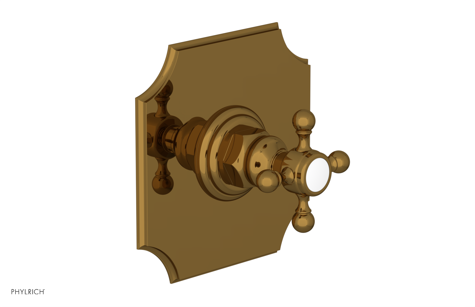 HENRI 1/2" Mini Thermostatic Shower Trim with Cross Handle 4-157